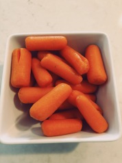 Pre-cut baby carrots